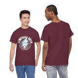 Temporal Echo Lightning Globe Graphic Unisex Heavy Cotton Tee Bold Streetwear Past Present Future Inspired T-Shirt