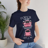 Luxury Pink Turbo Sports Car Inspired Graphic T Shirt Premium Supercar Aesthetic Streetwear Unisex Tee High Performance Auto Art Fashion For Car Lovers