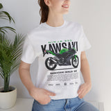 Kawasaki Ninja 300 Inspired Motorcycle Graphic T Shirt Unisex Heavy Cotton Tee Sportbike Racing Streetwear Gift For Riders Bike Lovers USA