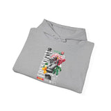 Freedom Snake And Rose Hoodie Comfortable Unisex Sweatshirt Motivational Streetwear Bold Floral Empowerment Design For Resilience And Strength Perfect Gift For Friends Birthdays Casual Wear Cozy Days