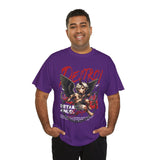 Betrayed Angel Destroy Graphic Unisex Heavy Cotton T Shirt Edgy Gothic Streetwear Bold Motivational Urban Fashion Outfit