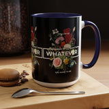 You Can Be Whatever Motivational Coffee Mug Ceramic White Accent Mug Bold Floral Empowerment Design Daily Reminder Positive Energy Drinkware Perfect Gift for Dreamers Friends Office and Home