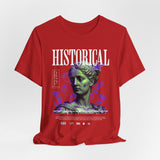 Historical Statue Graphic Premium Unisex Jersey Short Sleeve Tee Vintage Aesthetic Streetwear T-Shirt