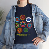 Kundalini Yoga Chakra Graphic T Shirt Awaken The Power Inside You Spiritual Meditation Seven Chakras Sahasrara Muladhara Anahata Yoga Wear Unisex Fitness Wellness Festival Gift India
