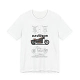 Harley Davidson FXDR Inspired Power Cruiser Motorcycle Graphic Unisex Heavy Cotton Tee Premium Streetwear T Shirt for Riders Bikers Enthusiasts Bold Everyday Wear