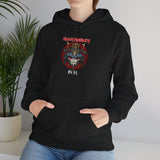 Strategic Warrior Unisex Hoodie Bold Samurai Graphic Streetwear Symbol of Focus, Power, and Resilience