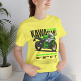 Kawasaki ZX10R Inspired Superbike Graphic Unisex Heavy Cotton Tee Racing Motorcycle Streetwear Performance Style Gift
