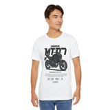 Yamaha MT 07 Inspired Naked Bike Motorcycle Graphic Unisex Heavy Cotton Tee Premium Streetwear T Shirt for Riders Bikers Moto Enthusiasts Everyday Wear