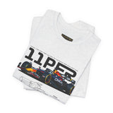 High Speed Formula Race Car Graphic Unisex Heavy Cotton Tee for Motorsport Fans and Racing Lifestyle Streetwear Enthusiasts