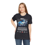 Nissan Skyline GT R R34 Inspired Illustrated JDM Racing Car Graphic T Shirt Iconic Japanese Performance Street Racing Culture Automotive Streetwear Gift For Car Enthusiasts
