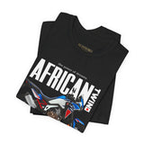 African Twin Adventure Motorcycle Graphic Tee Off Road Touring Bike T Shirt For Riders Explorers Long Distance Travel Motorsport Streetwear Gift