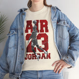 Air Jordan Sky Legend Unisex Heavy Cotton Tee Bold Athletic Streetwear Design Inspirational Basketball Dunk Artwork Motivational Sports Graphic Tee For Dreamers And Hustlers