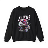 Aliens Exist UFO Graphic Unisex Heavy Blend Crewneck Sweatshirt Sci Fi Streetwear Alien Space Pullover