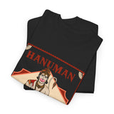 Lord Hanuman Graphic T Shirt Bajrangbali Ram Bhakt Devotional Hindu Spiritual Festival Wear Unisex Cotton Tee Hanuman Jayanti Temple Outfit Indian Cultural Streetwear Gift