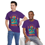 Lord Shiva Death And Destruction Dance And Regeneration Unisex Graphic T Shirt Mahadev Mahakal Devotional Hindu Spiritual Cotton Tee Trishul Rudraksha Festival Wear India