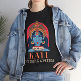 Lord Kali Goddess T Shirt Mahakali The Dark Goddess Shakti Hindu Spiritual Graphic Tee Navratri Durga Puja Festival Wear Unisex Cotton Devotional Streetwear India
