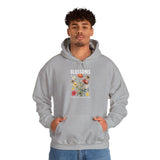 Blossoms Floral Graphic Hoodie Comfortable Unisex Sweatshirt Timeless Charm Streetwear Nature Inspired Empowerment Design Perfect Gift for Garden Lovers Friends Birthdays Cozy Days Casual Wear