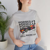 High Performance Single Seater Racing Car Graphic Unisex Heavy Cotton Tee Premium Motorsport Streetwear For Speed Lovers And Daily Casual Wear