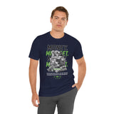 Money Mindset Unisex Jersey Short Sleeve Tee Graphic Black T Shirt Hustle Grind Wealth Entrepreneur Motivational Streetwear Bold Artistic Fashion Outfit
