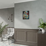 Skeleton Hustler Premium Poster Bold Street Art Wall Decor for Fearless Dreamers, Hustlers, and Visionaries