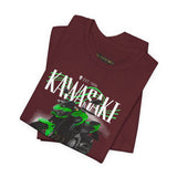 Kawasaki Z900 Green Naked Street Bike Graphic Unisex Heavy Cotton Tee Motorcycle Racing Streetwear Urban Rider Style Gift Shirt