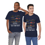 High Speed Aero Racing Machine Unisex Heavy Cotton Tee Premium Motorsport Inspired Streetwear Graphic Shirt for Performance and Speed Lovers