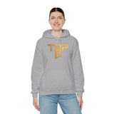 Top G Andrew Tate Graphic Hoodie Black Unisex Streetwear Motivational Hustle Pullover Sweatshirt Gold Typography Design