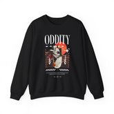 Oddity Own Your Uniqueness Unisex Heavy Blend Crewneck Sweatshirt Abstract Modern Graphic Bold Artistic Statement Streetwear Pullover
