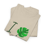 I Love Plants Unisex Heavy Cotton Tee Eco Friendly Botanical Leaf Nature Lover Green Gardening T Shirt Sustainable Plant Parent Gift For Gardeners