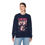 Emotions Speak Louder Than Words Graphic Unisex Heavy Blend Crewneck Sweatshirt Streetwear Art Fashion Statement Pullover