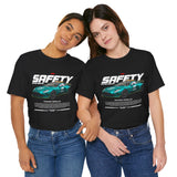 Formula One Safety Car Inspired Motorsport Graphic Unisex Tee High Performance Racing Streetwear Track Day Apparel Pace Car Design For Racing Fans Speed Culture Enthusiasts