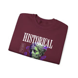 Historical Statue Graphic Premium Unisex Heavy Blend Crewneck Sweatshirt Vintage Aesthetic Streetwear Pullover