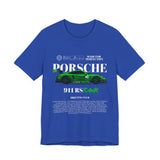 Porsche 911 Green Monster Racing Car Graphic Unisex Heavy Cotton Tee High Performance Speed Machine Streetwear Shirt for Car Enthusiasts