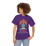 Lord Kali Goddess T Shirt Mahakali The Dark Goddess Shakti Hindu Spiritual Graphic Tee Navratri Durga Puja Festival Wear Unisex Cotton Devotional Streetwear India