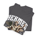 Hermes Greek Mythology Unisex Heavy Cotton Tee Ancient God of Communication and Travel Streetwear Graphic T Shirt