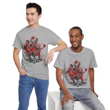 Legends On Court Unisex Heavy Cotton Tee Basketball Streetwear Graphic T Shirt Vibrant Athletic Art Design Perfect Gift For Sports Fans Players Gymwear Festivals And Urban Fashion Lovers