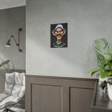 Grumpy Street Legend Poster Bold Comic Art Print Expressive Urban Character Artwork Vibrant Caricature Design Perfect for Bedroom, Studio, or Office Wall Décor Gift for Art Lovers and Street Culture Fans