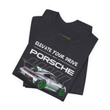 GT3 RS Inspired Track Performance Sports Car Graphic T Shirt Luxury Racing Aesthetic Streetwear Unisex Tee High Speed Motorsport Auto Art Fashion