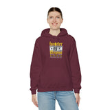 Hustler Original Money Maker Unisex Heavy Blend Hooded Sweatshirt Streetwear Graphic Bold Dollar Bill Print Motivational Entrepreneur Hoodie