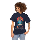 Lord Kali Goddess T Shirt Mahakali The Dark Goddess Shakti Hindu Spiritual Graphic Tee Navratri Durga Puja Festival Wear Unisex Cotton Devotional Streetwear India