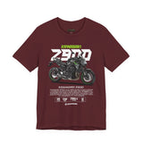 Z900 Streetfighter Blueprint Unisex Heavy Cotton Tee Naked Bike Inspired Performance Motorcycle Graphic Streetwear Gift