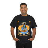 Lord Shiva Mahadev Devotional Unisex T Shirt Hindu Spiritual Graphic Cotton Tee Trishul Rudraksha Mahakal Temple Festival Wear Meditation Yoga Gift India