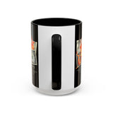 Money Is Not Just Currency Burning Dollar Graphic Accent Coffee Mug 11oz 15oz Hustler Motivational Cash Fire Design