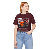 KTM RC 8C Track Inspired Unisex Heavy Cotton Tee Racing Superbike Graphic Streetwear Motorsport Fan T Shirt