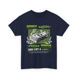 Money Power Unisex Heavy Cotton Tee Bold Dollar Stack Graphic Neon Green Streetwear Aesthetic Hustle Mindset Motivational T Shirt