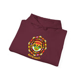 Kathakali Unisex Hoodie Heavy Blend Pullover Sweatshirt Kerala Traditional Dance Art Graphic Indian Culture Onam Festival Heritage Malayalam Design
