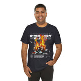 Currency Blaze Burning Money Graphic Unisex Jersey Short Sleeve Tee Bold Streetwear Flame Cash Statement T Shirt Urban Fashion