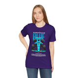 Blue Formula Race Car Graphic Unisex Heavy Cotton Tee High Speed Streetwear for Motorsport Fans and Racing Lifestyle Enthusiasts
