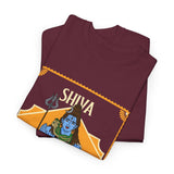 Lord Shiva Mahadev Devotional Unisex T Shirt Hindu Spiritual Graphic Cotton Tee Trishul Rudraksha Mahakal Temple Festival Wear Meditation Yoga Gift India