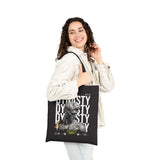 Dynasty Statue Graphic Cotton Canvas Tote Bag Greek Sculpture Butterfly Streetwear Art Inspired Reusable Eco Shopping Bag
